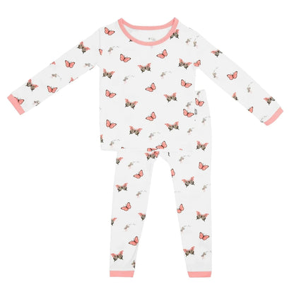 Toddler Pajama Set in Butterfly Kyte Baby Baby & Toddler Lil Tulips