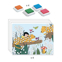 Touch and Paint! Finger Painting Art Kit Djeco Lil Tulips