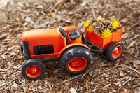 Tractor - Orange Green Toys Lil Tulips