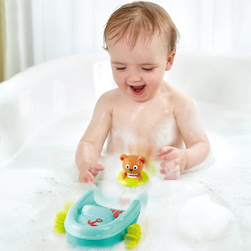 Tubing Pull-back Boat Hape Lil Tulips
