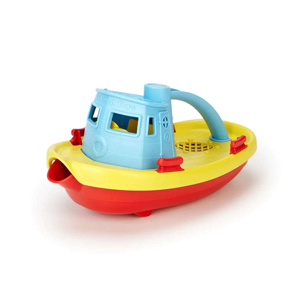 Tugboat Blue Top Green Toys Lil Tulips