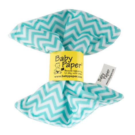 Turquoise Zig Zag Baby Paper Baby Paper Lil Tulips