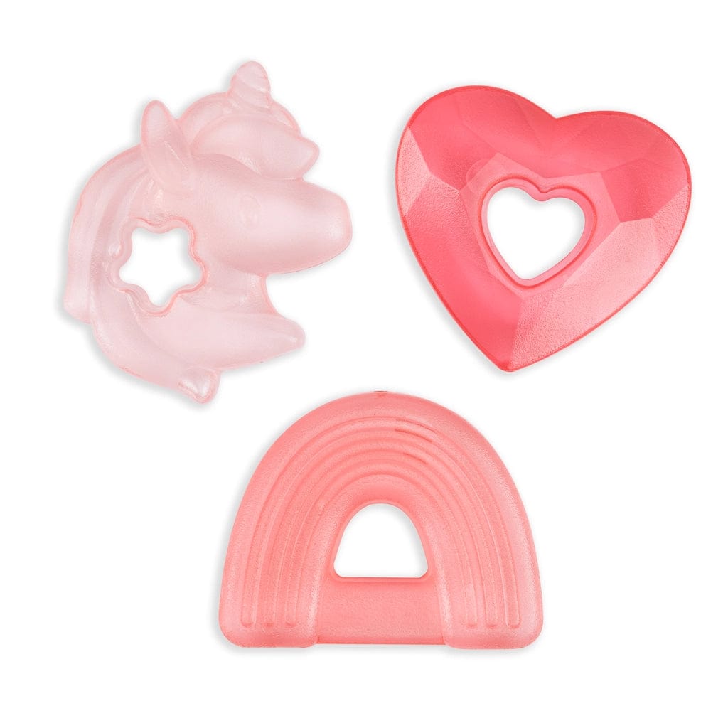 Unicorn Cutie Coolers™ Water Filled Teethers (3-pack) Itzy Ritzy Lil Tulips
