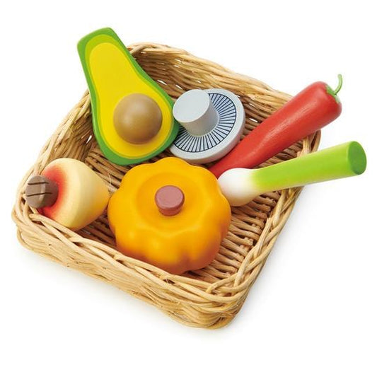 Veggie Basket Tender Leaf Lil Tulips