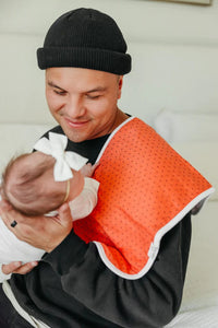 Viking Burp Cloth Set Copper Pearl Lil Tulips