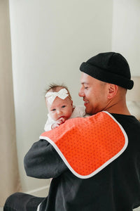 Viking Burp Cloth Set Copper Pearl Lil Tulips