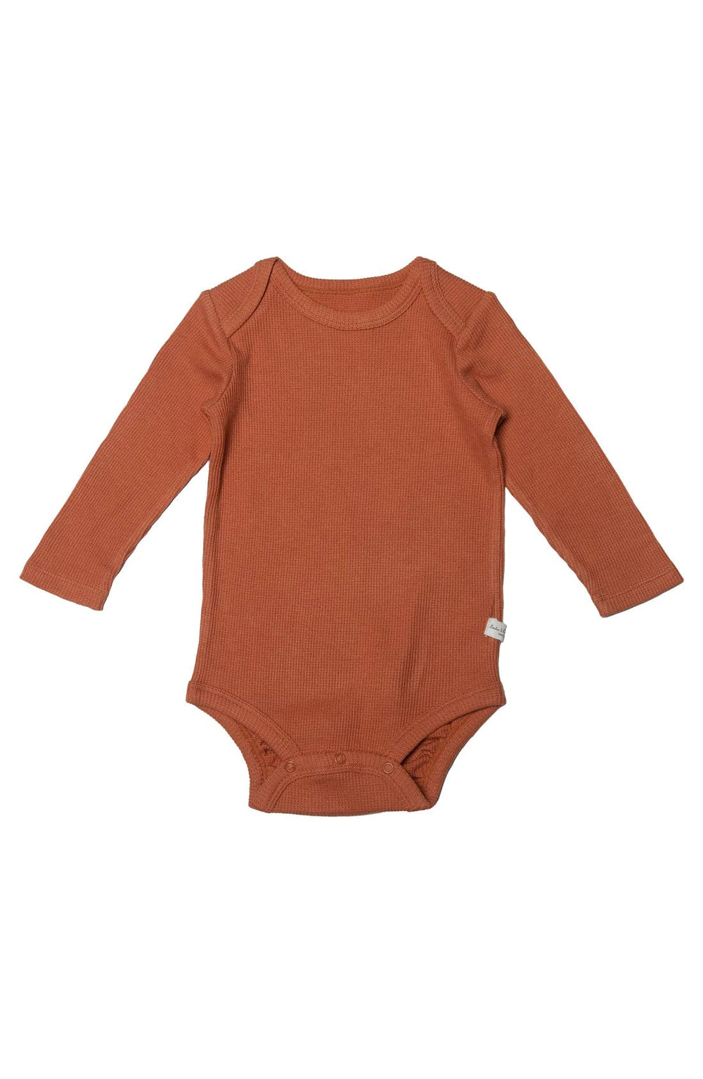 Waffle Long Sleeve Bodysuit - Sienna LouLou Lollipop Lil Tulips