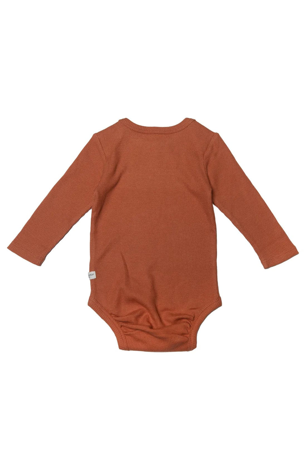 Waffle Long Sleeve Bodysuit - Sienna LouLou Lollipop Lil Tulips