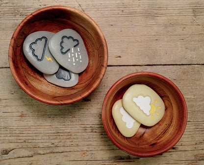 Weather Stones Play Set Yellow Door US LLC Lil Tulips
