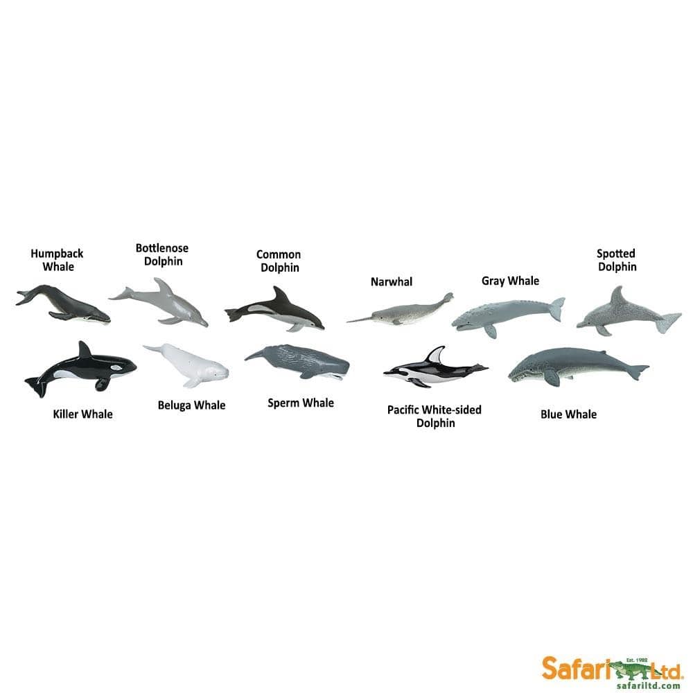 Whales and Dolphins TOOB® Safari Ltd Lil Tulips