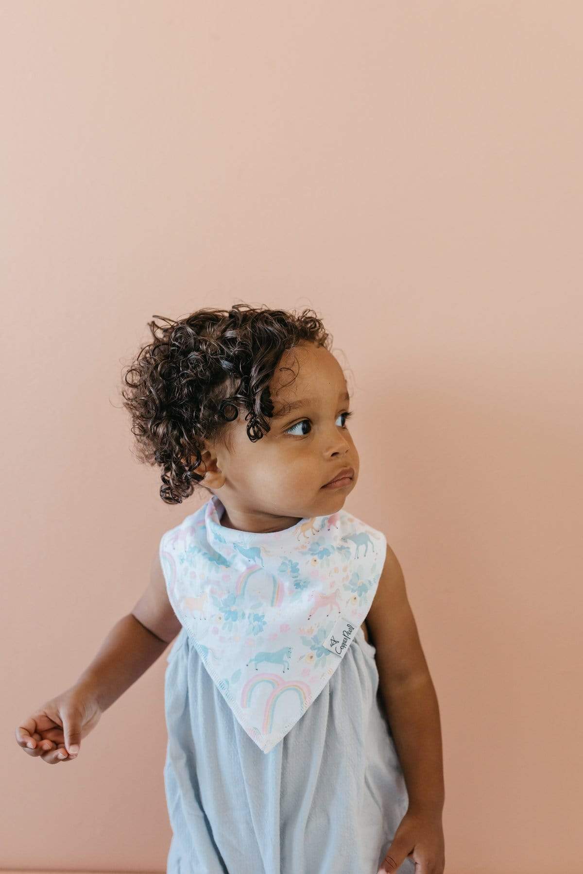 Whimsy Baby Bandana Bibs Copper Pearl Lil Tulips