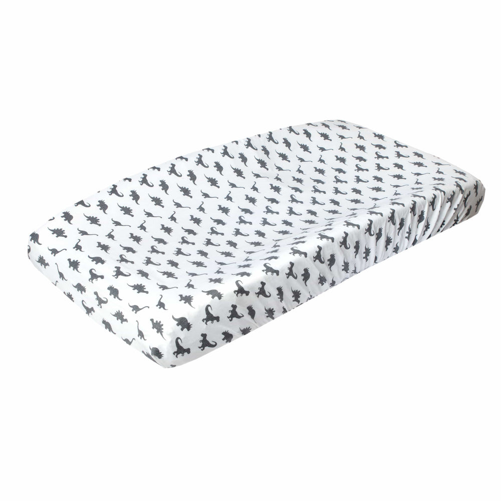 Wild Premium Knit Diaper Changing Pad Cover Copper Pearl Lil Tulips