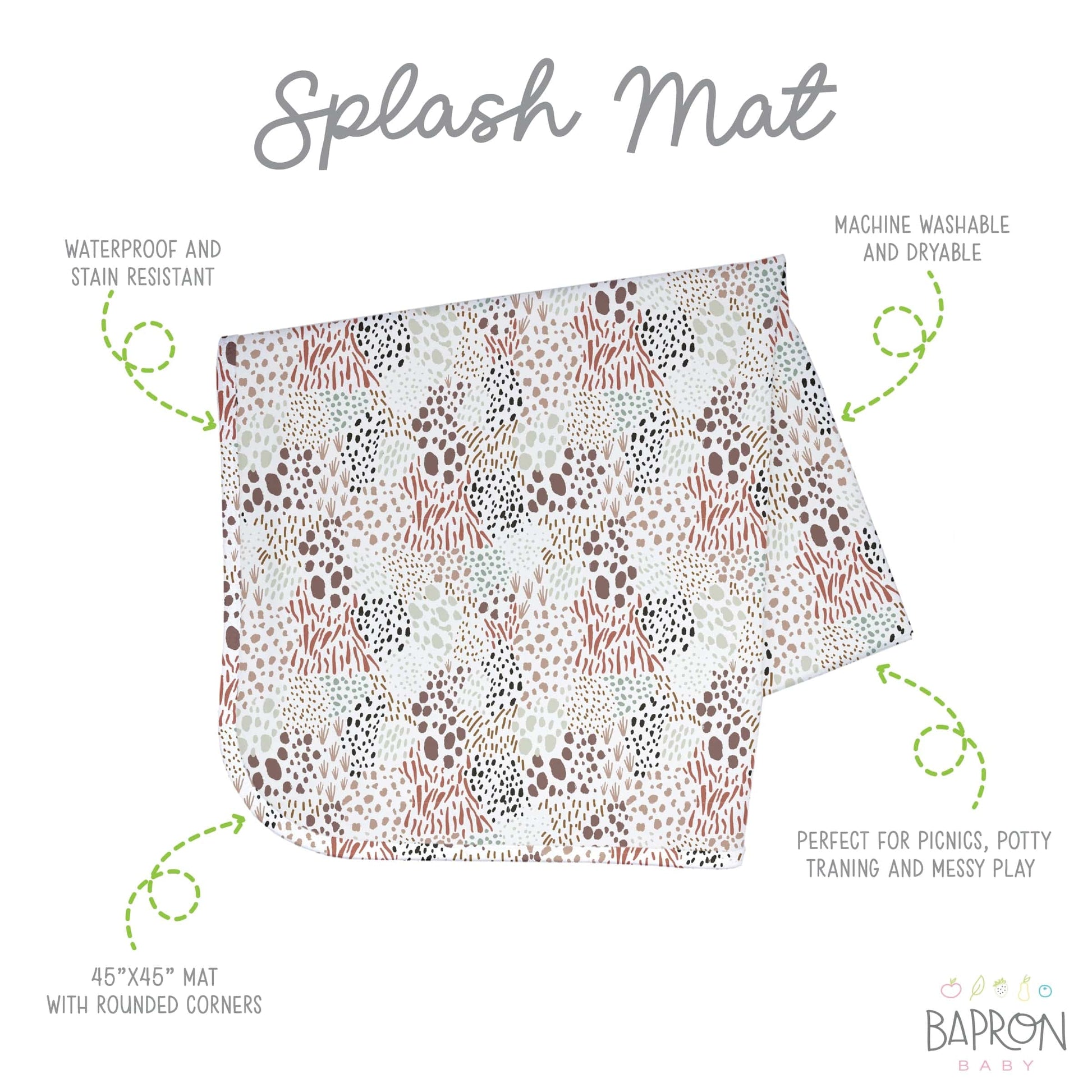 Wild Splash Mat BapronBaby Lil Tulips