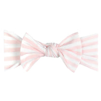 Winnie Knit Headband Bow Copper Pearl Lil Tulips