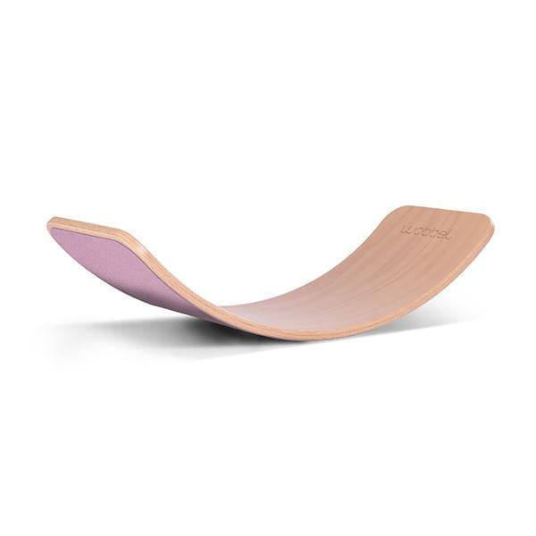 Wobbel Waldorf Balance Board Natural / Wild Rose Felt Wobbel Lil Tulips