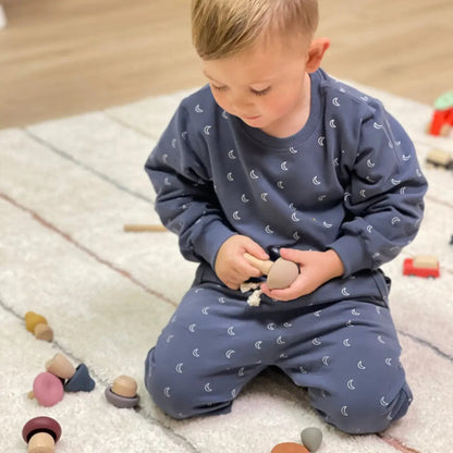 Wood + Silicone Mushroom Sorting Set Bug + Bean Lil Tulips