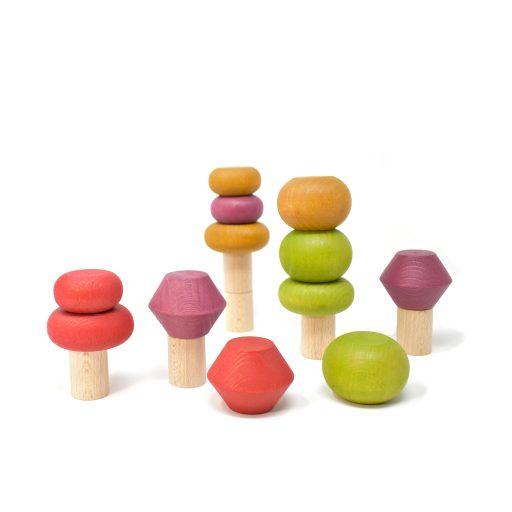 Wooden Autumn Stacking Trees Lubulona Lil Tulips
