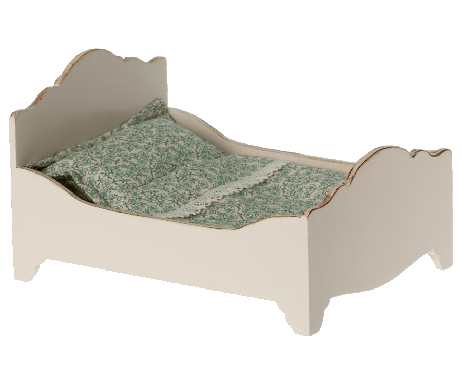 Wooden Bed, Mouse Maileg Lil Tulips