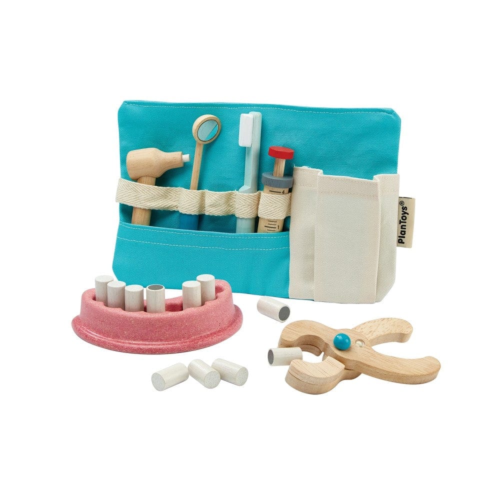Wooden Dentist Toy Set Plan Toys Lil Tulips