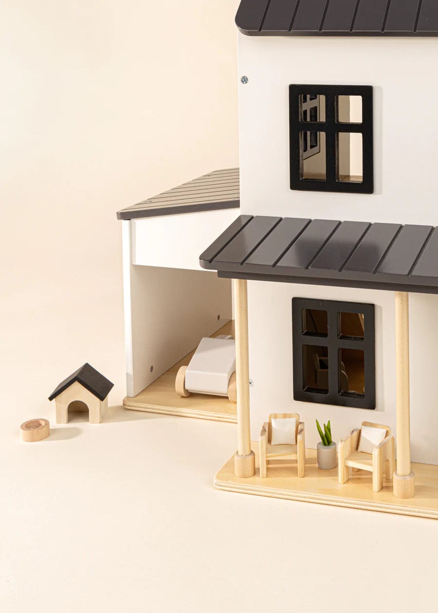 Wooden Doll House Outdoor Furniture & Accessories (8 pcs) Coco Village Lil Tulips