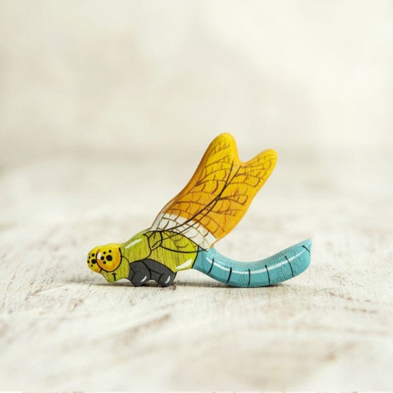 Wooden Dragonfly Toy Wooden Caterpillar Lil Tulips