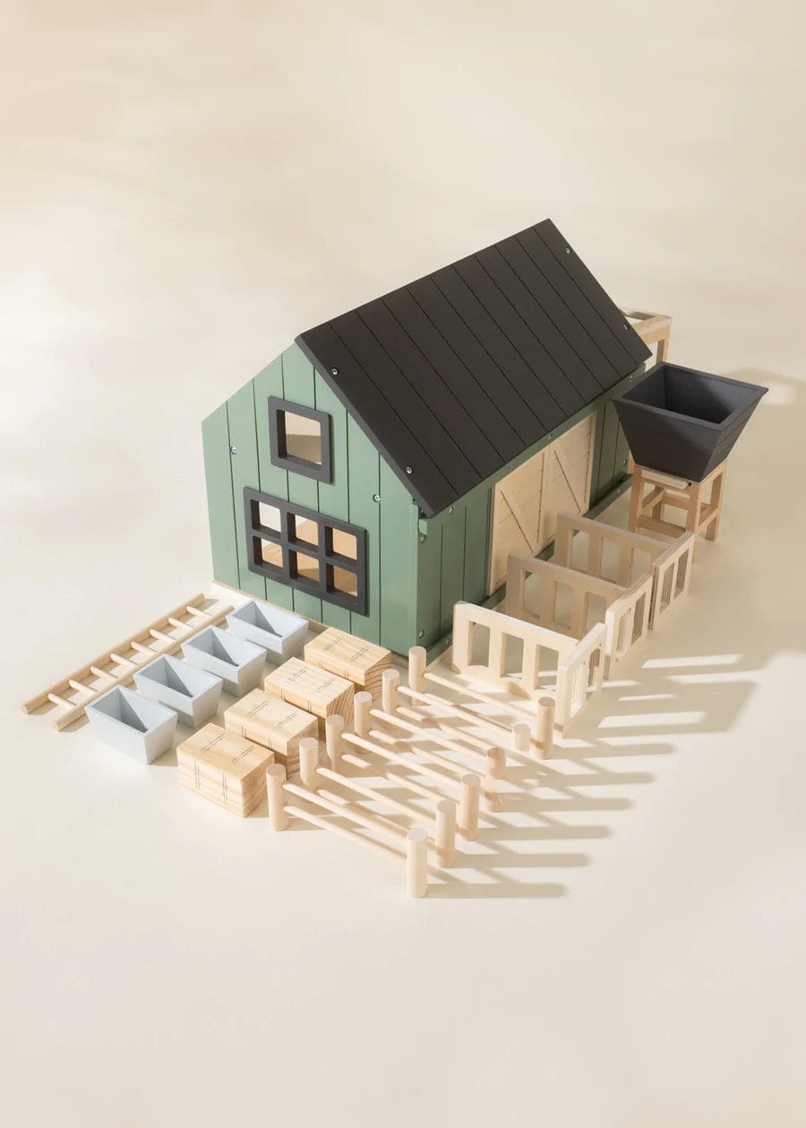 Wooden Farm & Accessories Set Coco Village Lil Tulips