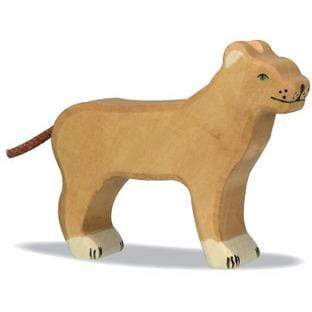 Wooden Lioness Holztiger Lil Tulips