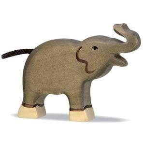 Wooden Small Elephant Trunk Raised Holztiger Lil Tulips