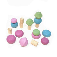 Wooden Spring Stacking Trees Lubulona Lil Tulips