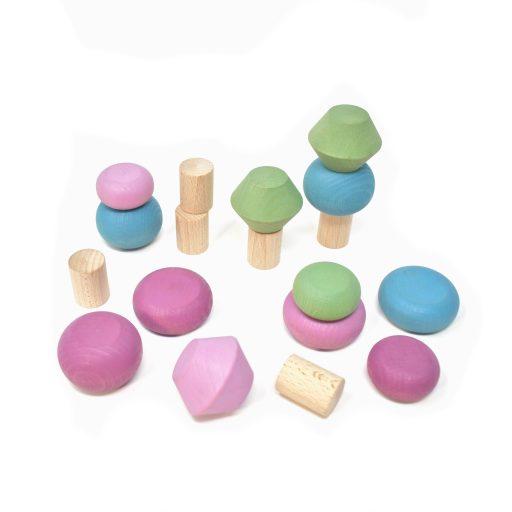 Wooden Spring Stacking Trees Lubulona Lil Tulips