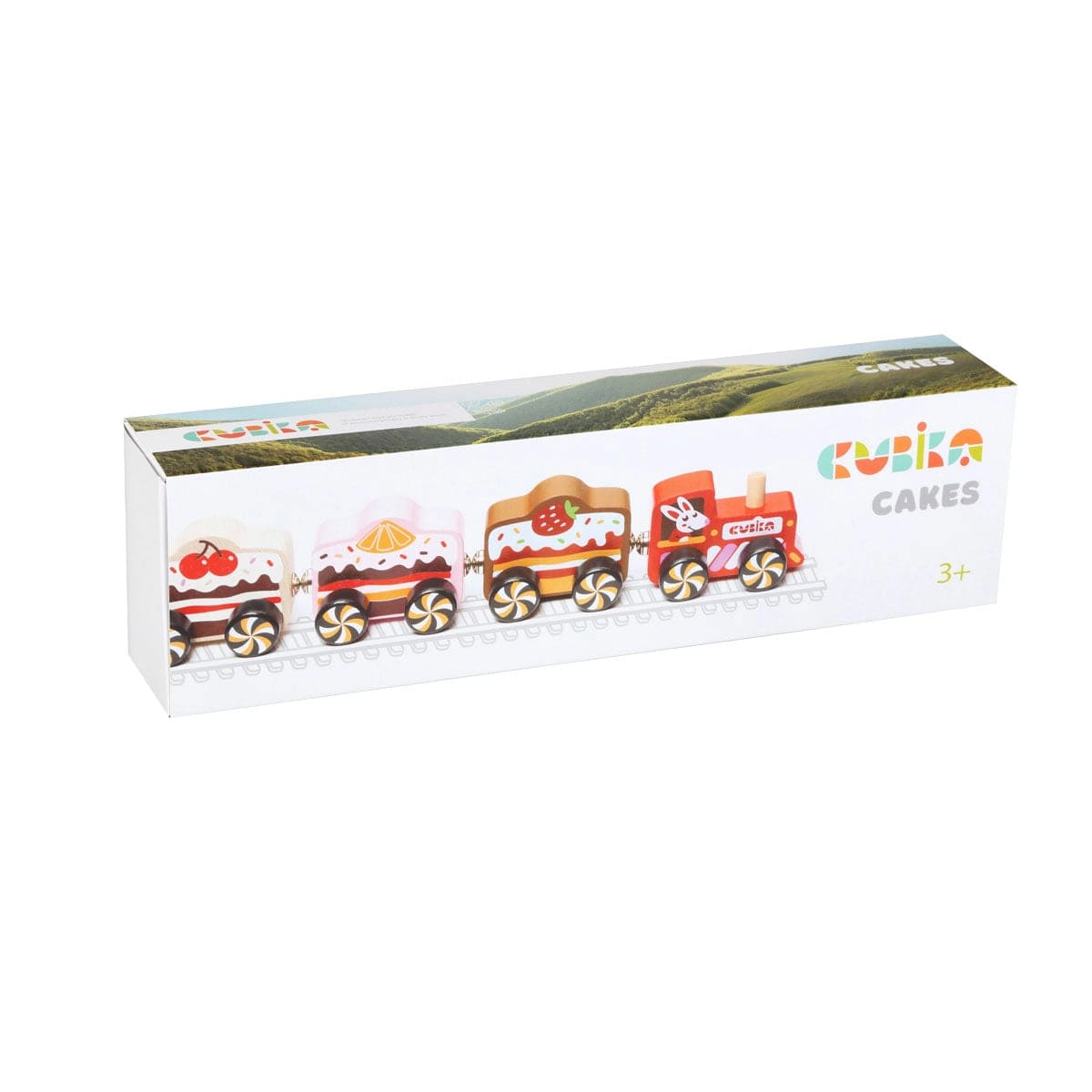 Wooden Train Cakes On Magnets Cubika Lil Tulips
