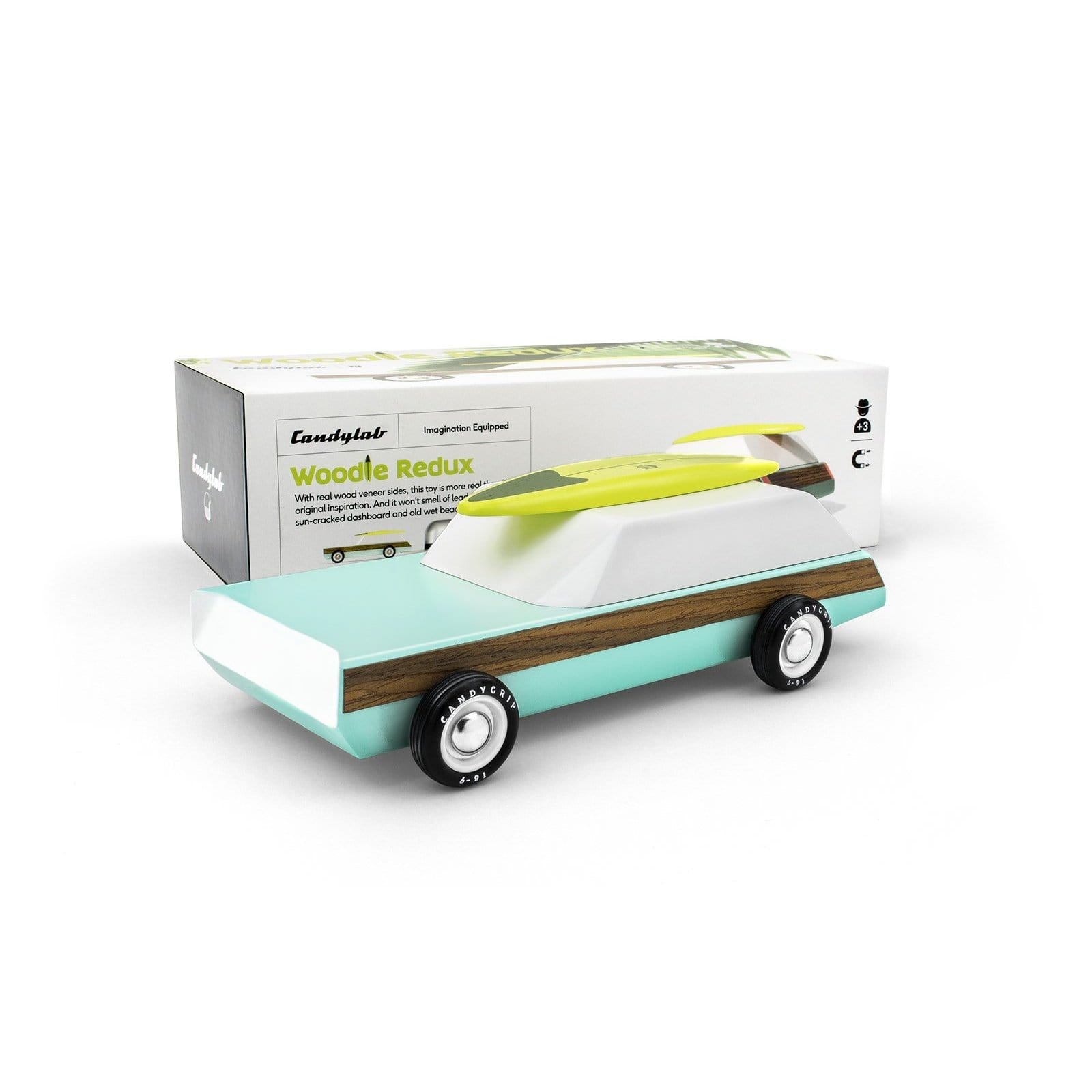 Woodie Redux Wooden Car CandyLab Lil Tulips