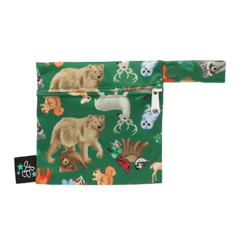 Woodlands Limited Edition Bitty Wet Bag Lalabye Baby Lil Tulips