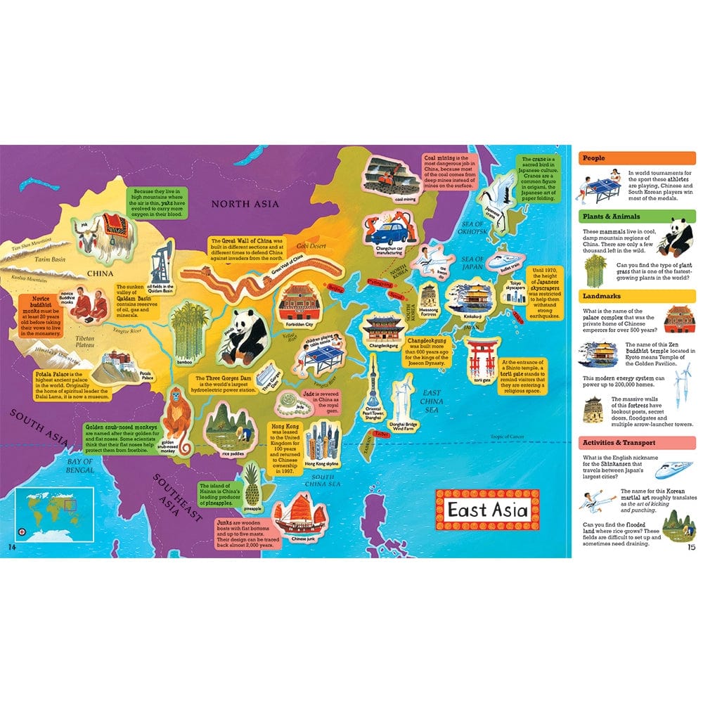 Barefoot Books World Atlas Sticker Book [Book]