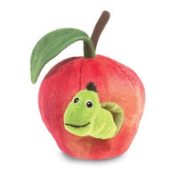 Worm in Apple Puppet Folkmanis Puppets Folkmanis Puppets Lil Tulips