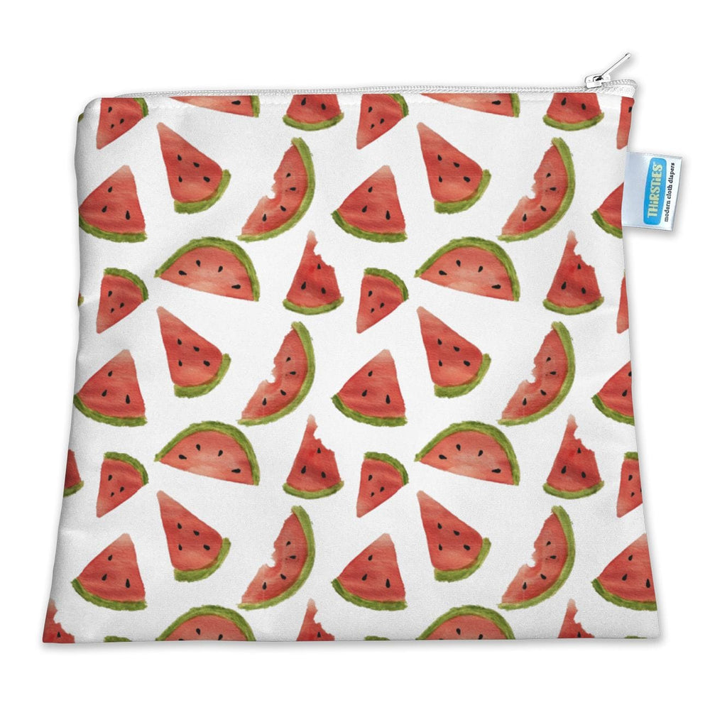 XL Sandwich Bag - Melon Party Thirsties Lunch Boxes & Totes Lil Tulips