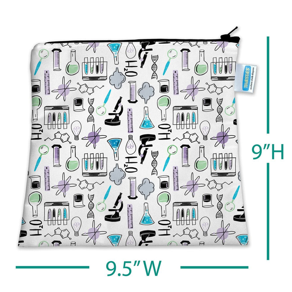 XL Sandwich Bag - Science Thirsties Lunch Boxes & Totes Lil Tulips