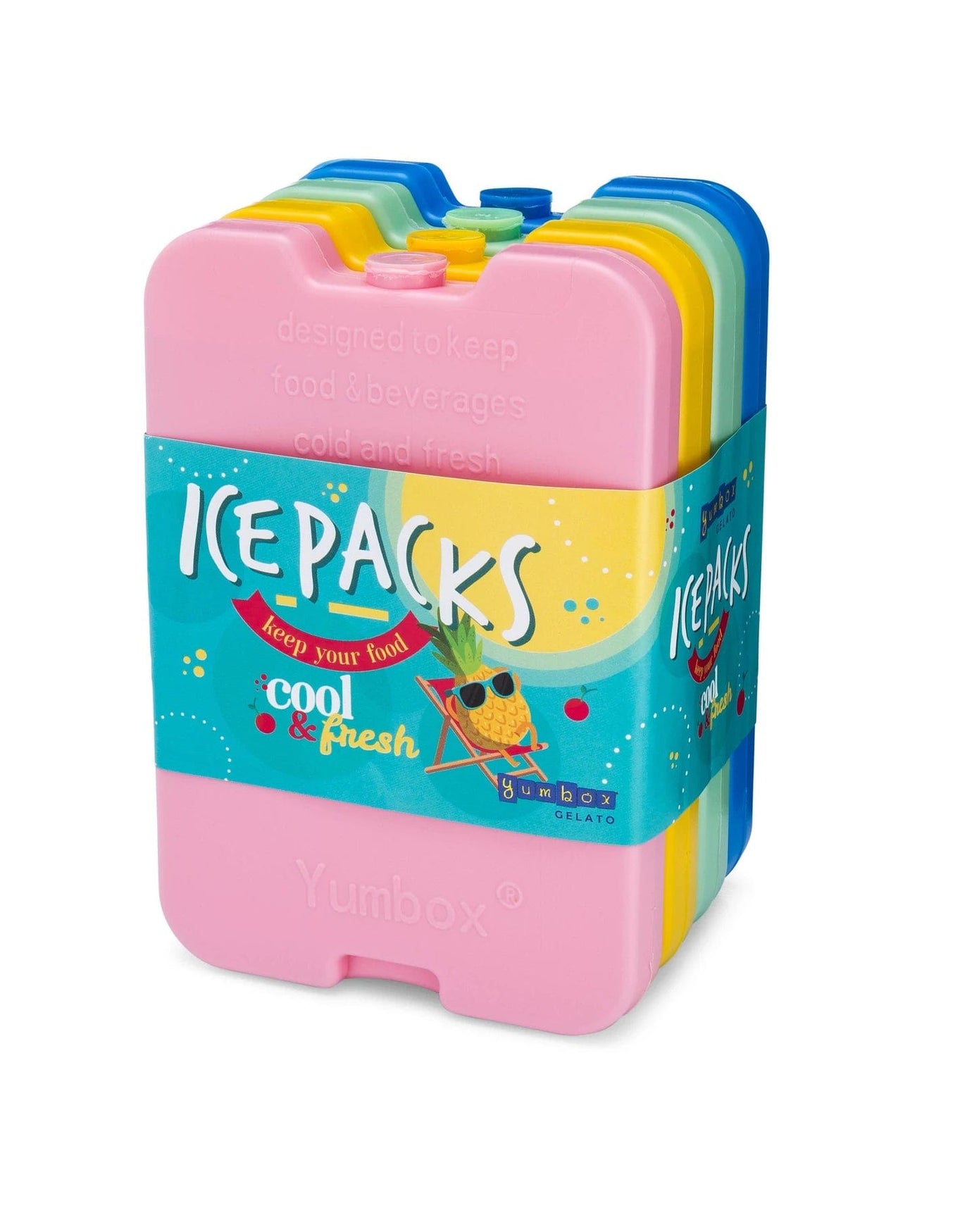 Yumbox Ice Packs - set of 4 Yumbox Lil Tulips