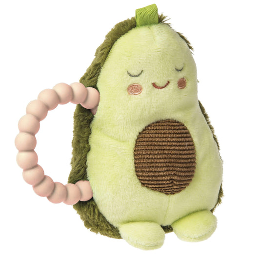 Yummy Avocado Teether Rattle Mary Meyer Lil Tulips