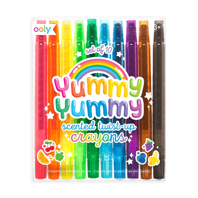 Yummy Yummy Scented Twist-up Crayons OOLY Lil Tulips