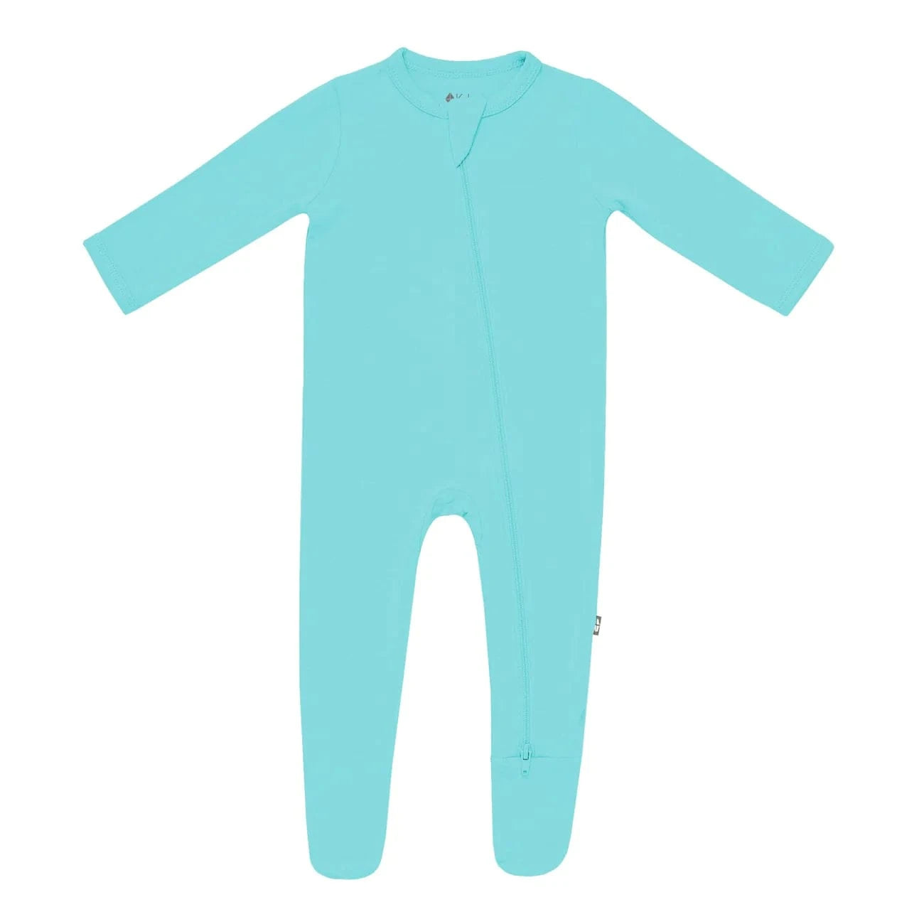 Zippered Footie in Robin Kyte Baby Lil Tulips