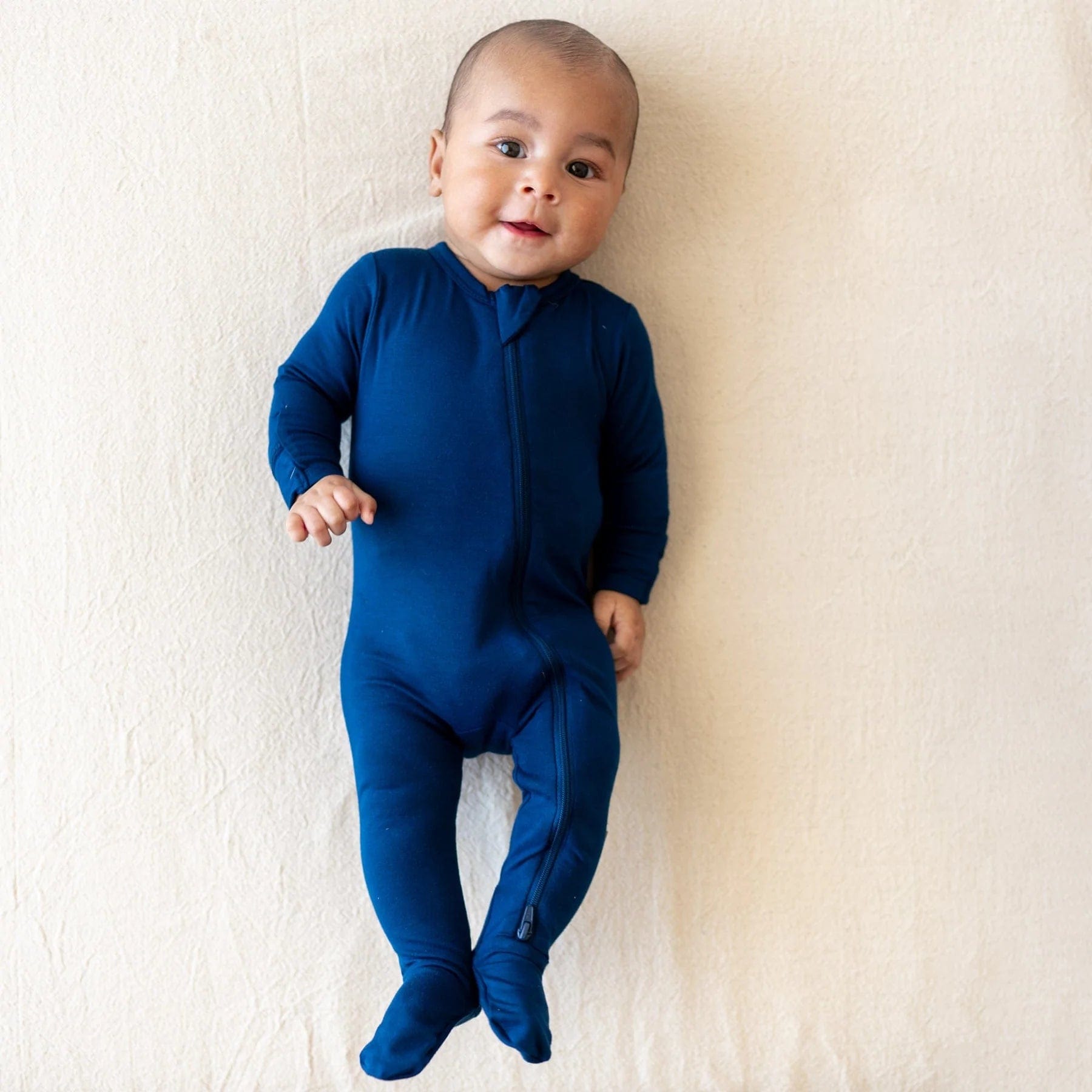 Zippered Footie in Tahoe Kyte Baby Lil Tulips